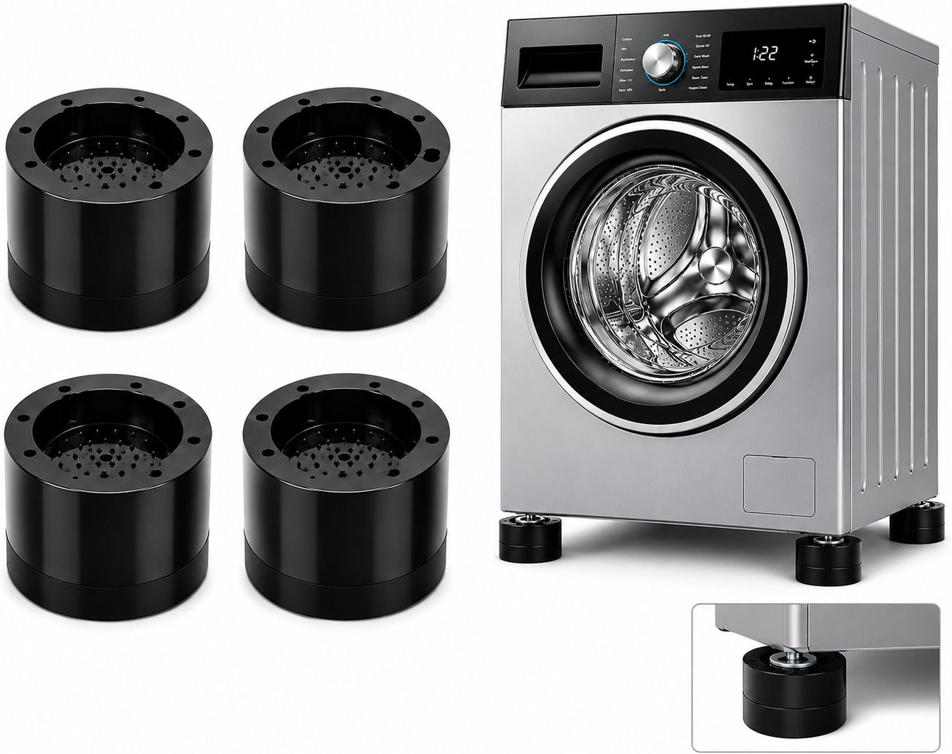 anshaura Washing Machine, Water Cooler, Refrigerator, Air Cooler Material Plastic-picture-20