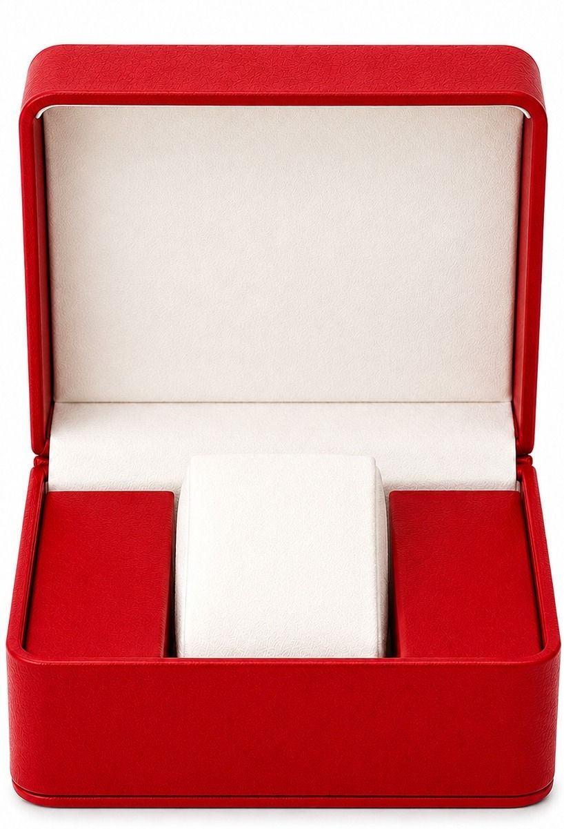 Luxury Red Leather Single Watch Gift Box Watch Box-image-20