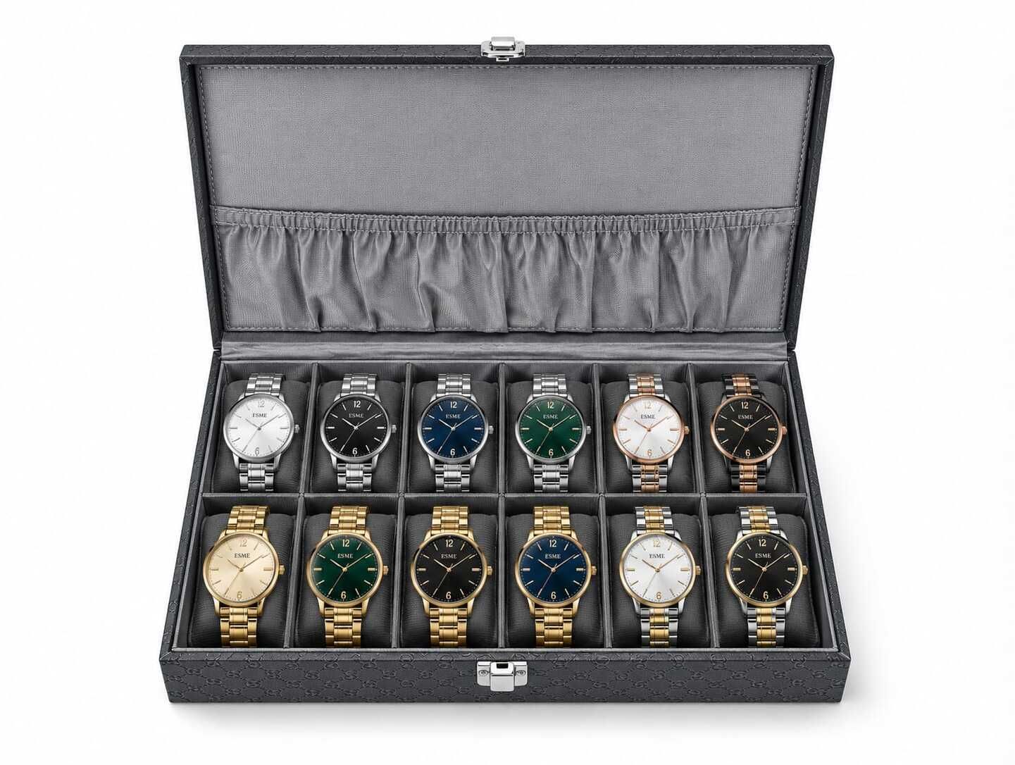 BAJRANG WATCH BOX 12 SLOT PREMIUM WATCH STORAGE BOX Watch Box-image-11