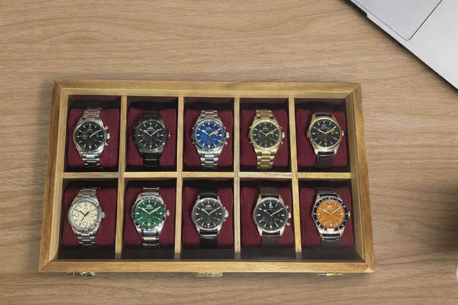 Awesome wooden crafts wooden watch organizer for gift Watch Box-image-44