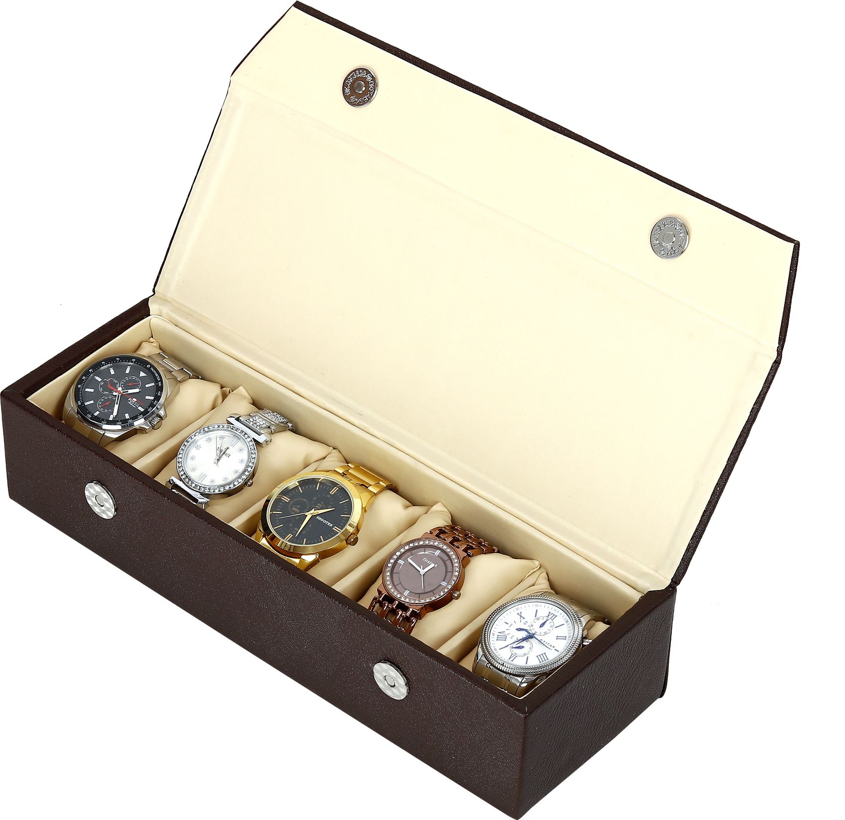 hard craft Storage Organizer For Men & Women Hand Crafted in High Quality Leather Watch Box-picture-31