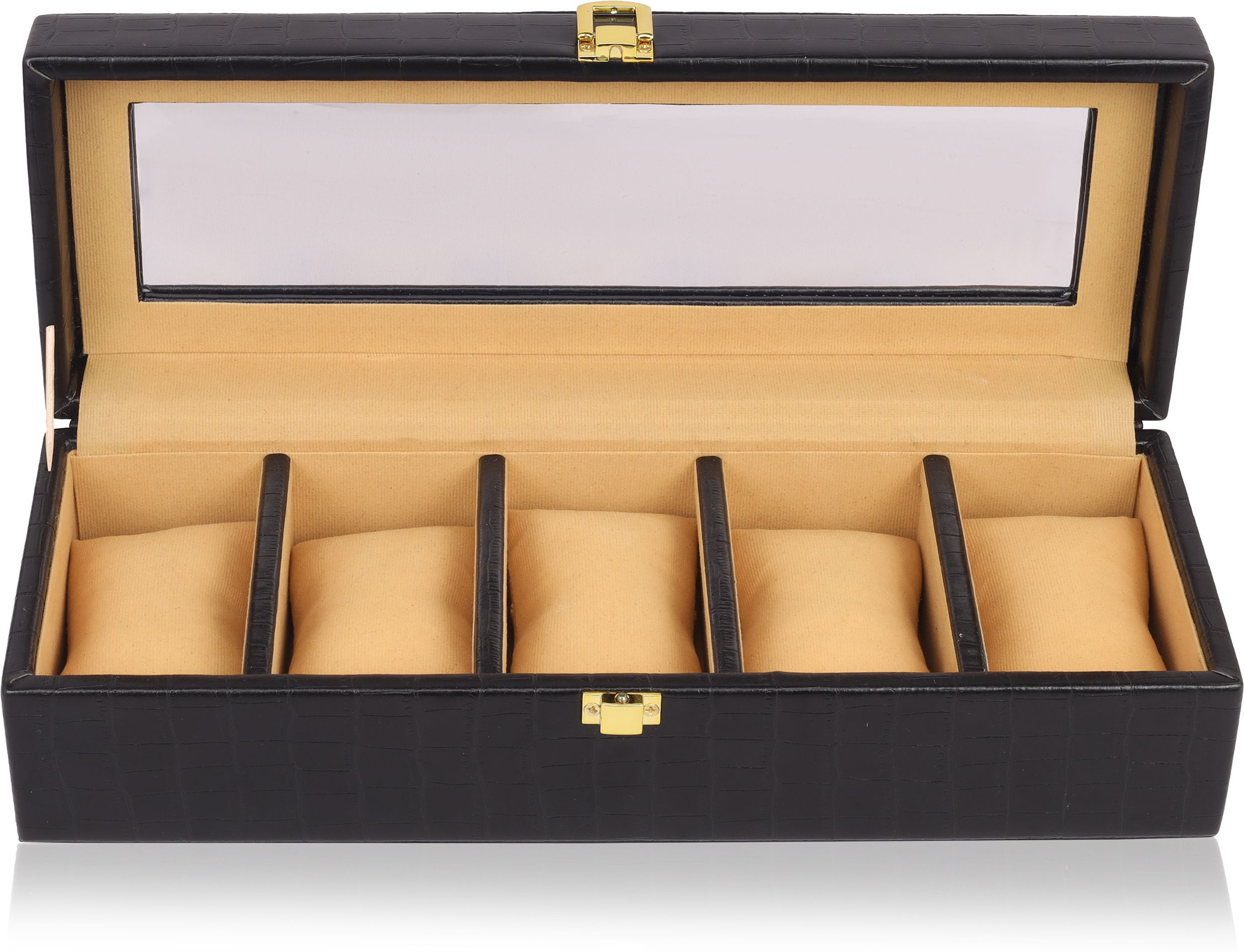 5 slot watch box watch box