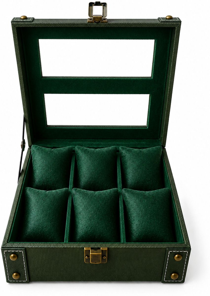 Watchboxes-Green Watch Box-image-28