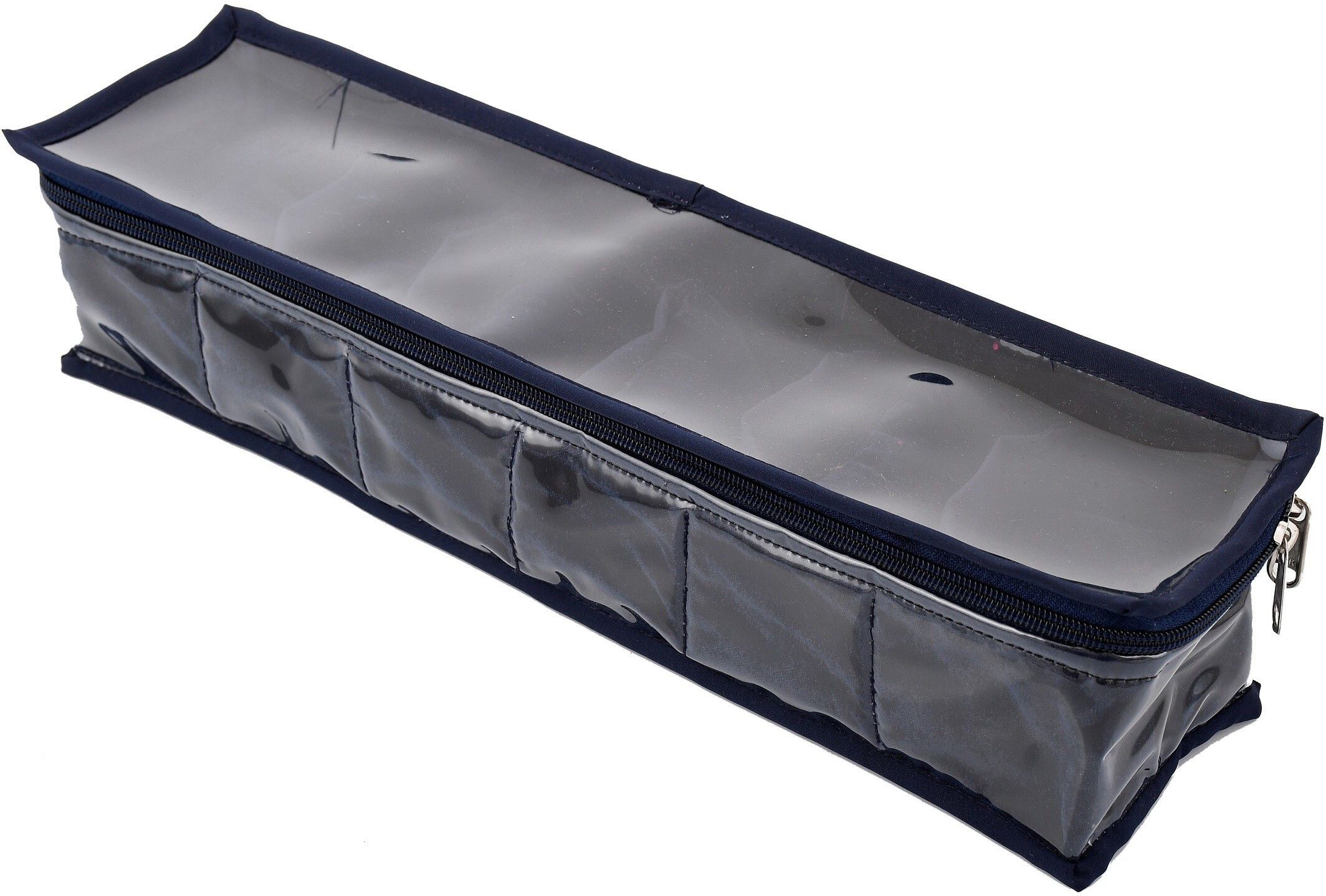 Watch Case/Wrist Watch Holder/Watch Organizer/Bracelet Pouch Transparent Top Watch Case With 6 Roll -CTKTC39129 Watch Box-image-45