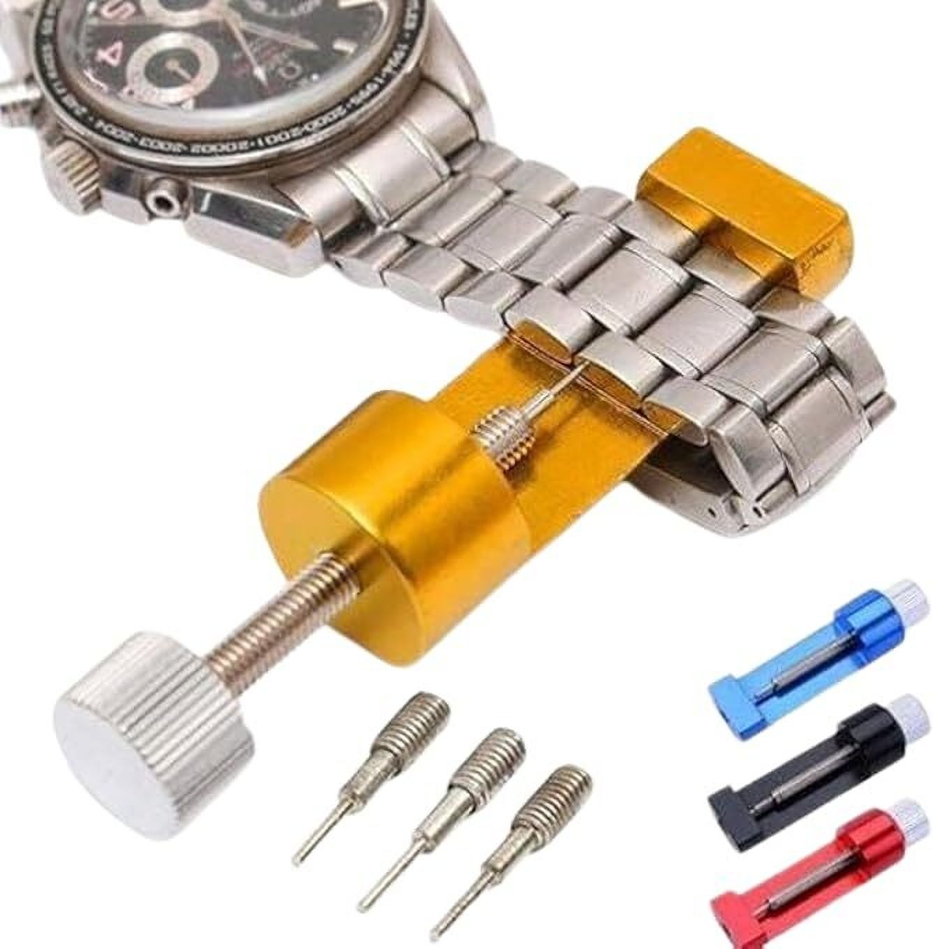 Chavir enterprise Watch Link Removal Tool Watch Strap Tool Professional Adjuster Remover 3-piece Watch Repair Kit-image-5