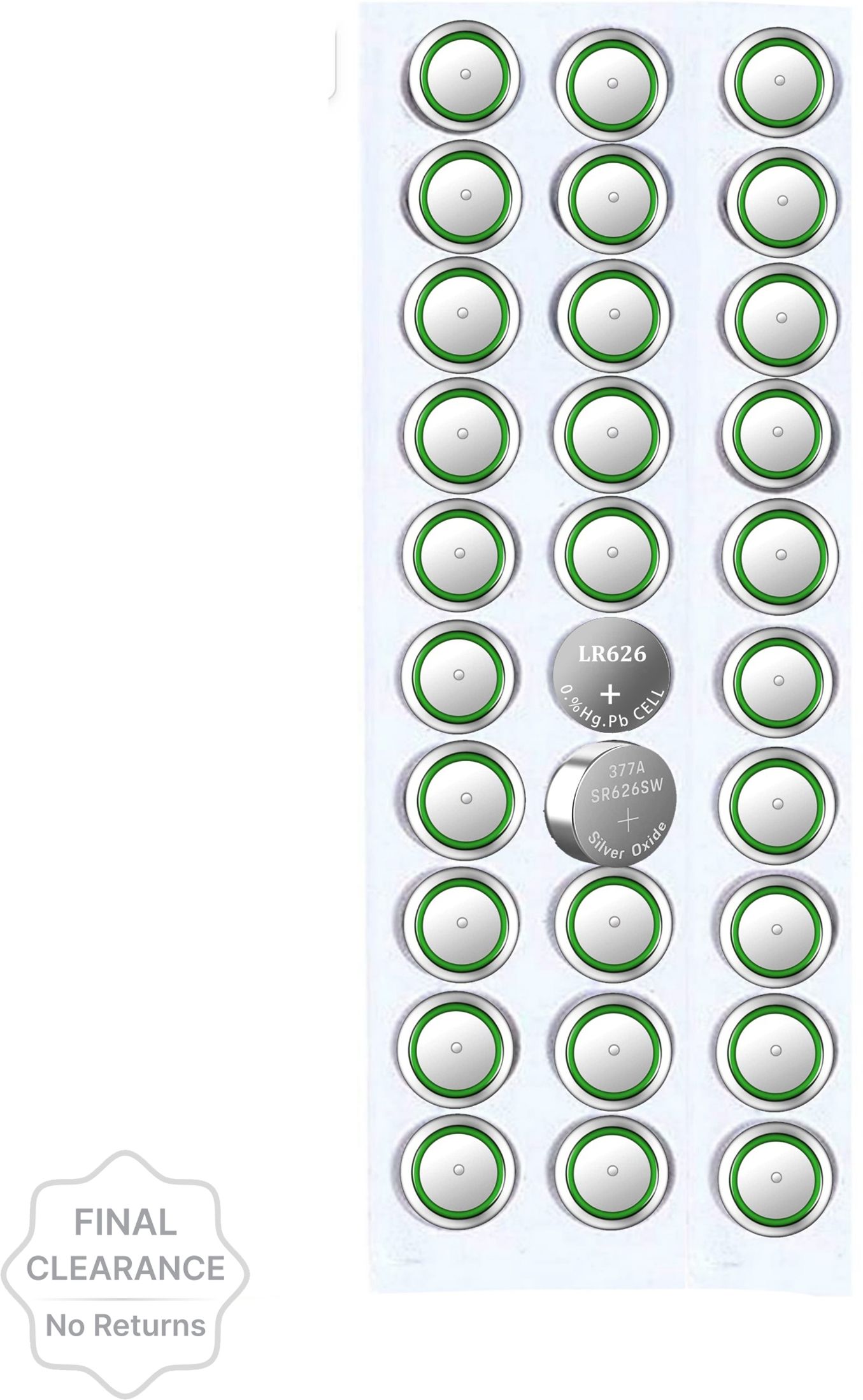 TONSY 1.5 Volt Alkaline Button Cell Watches Batteries 377A, LR626, SR626SW, 364, AG4 1-piece Watch Repair Kit-image-21