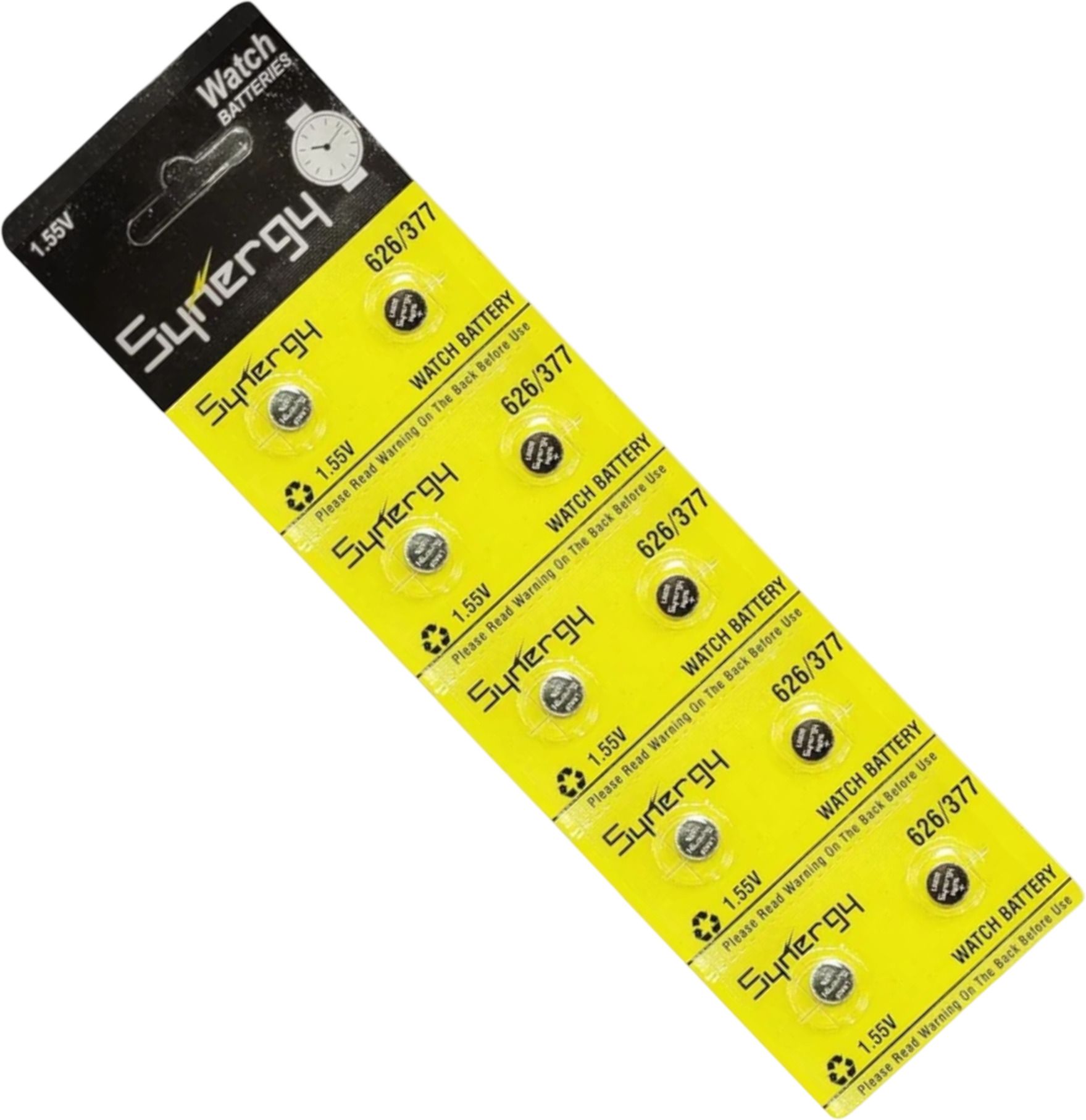 TOOLBUX 10 Pack LR626 377 Watch Battery 1.55V Alkaline Button Cell Batteries 1-piece Watch Repair Kit-image-27