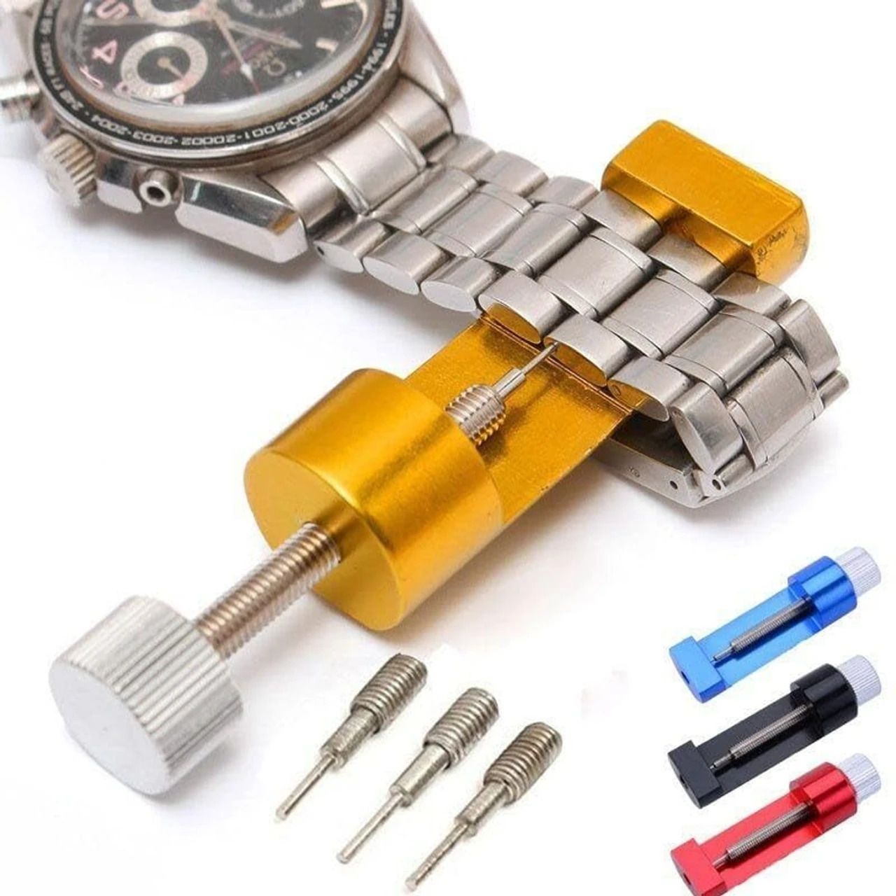 vhbie Watch Link Removal / Watch Strap Tool 1-piece Watch Repair Kit-image-2