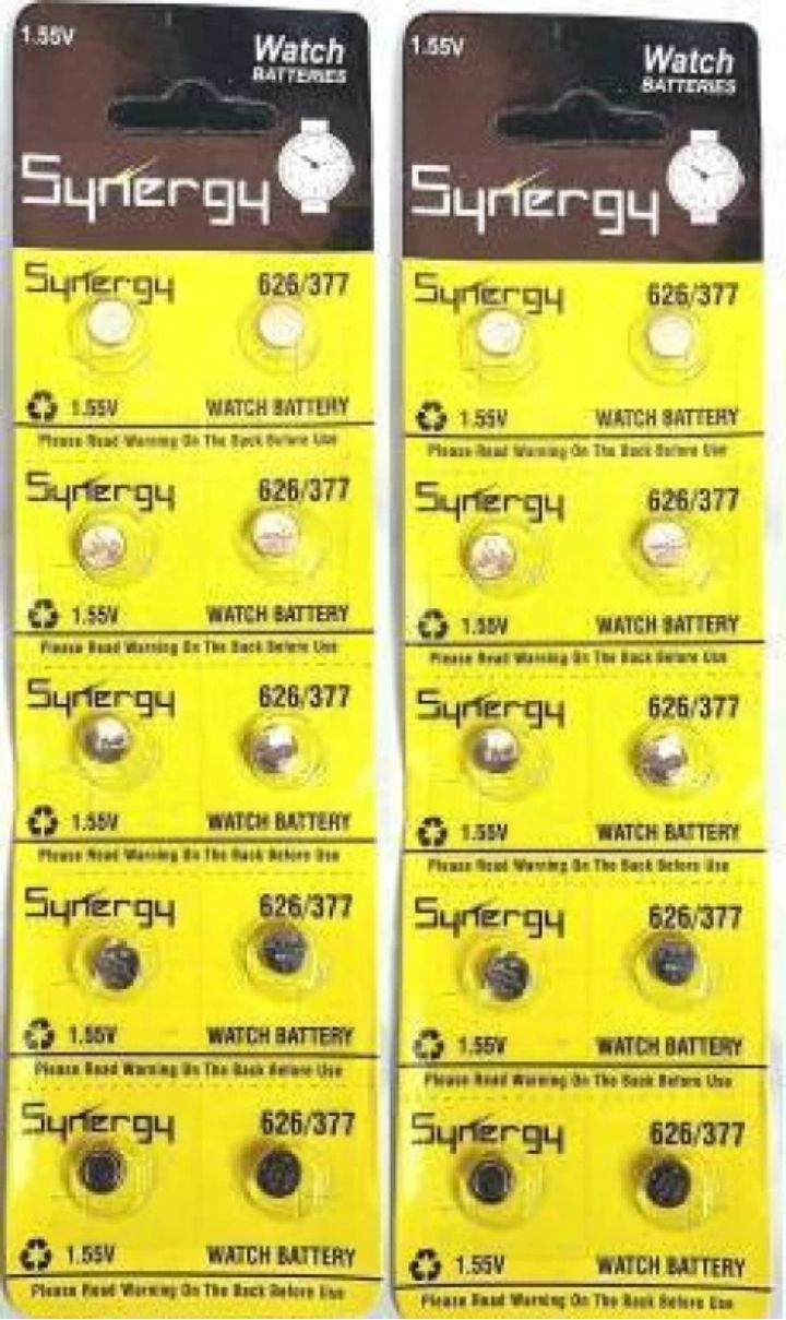 Synergy SR626SW/ LR626SW/ 377/ Battery Button Cell 20-piece Watch Repair Kit-image-49