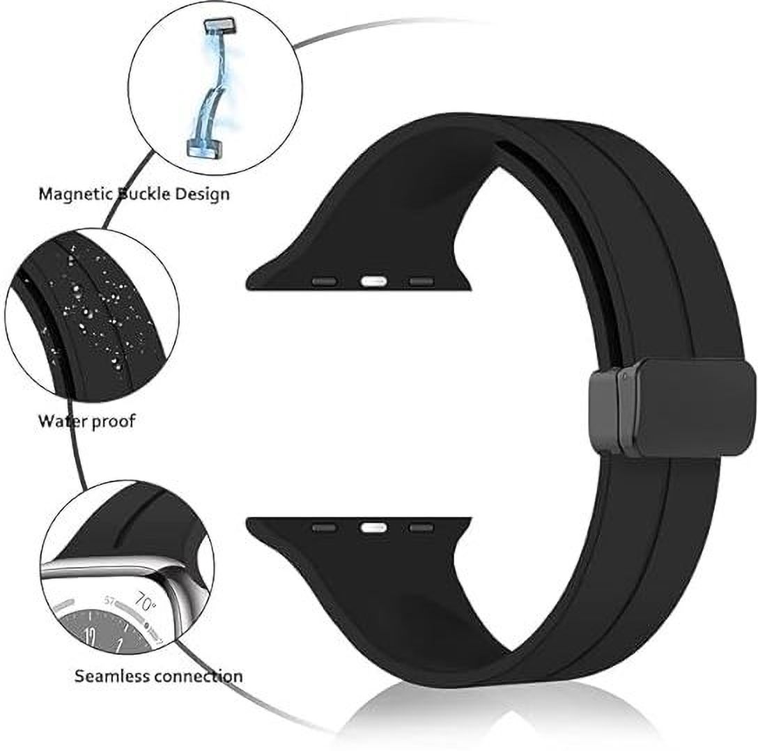 Asotai Straps 42/44/45/49mm with Soft Silicone Strap 42 mm Silicone Watch Strap 44 mm Silicone Watch Strap-image-49