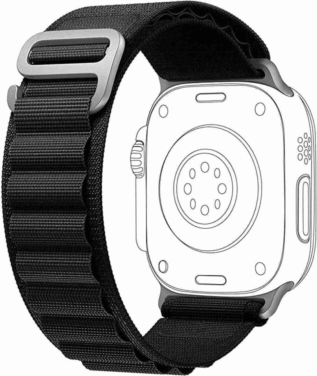 TIMEWORKS Alpine Loop Strap for Watch Series 1/2/3/4/5/6/7/8/Ultra Compatible 44 mm Synthetic Watch Strap-image-14