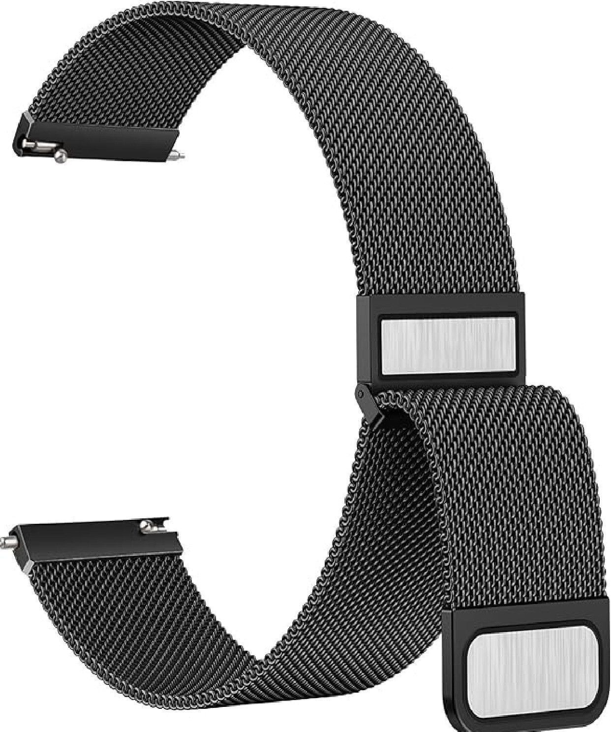 TRENDINGVIEW 22MM Metal Chain Watch Strap With Magnetic Lock Suitable For 22 MM All Watch 22 mm Metal Watch Strap-image-23