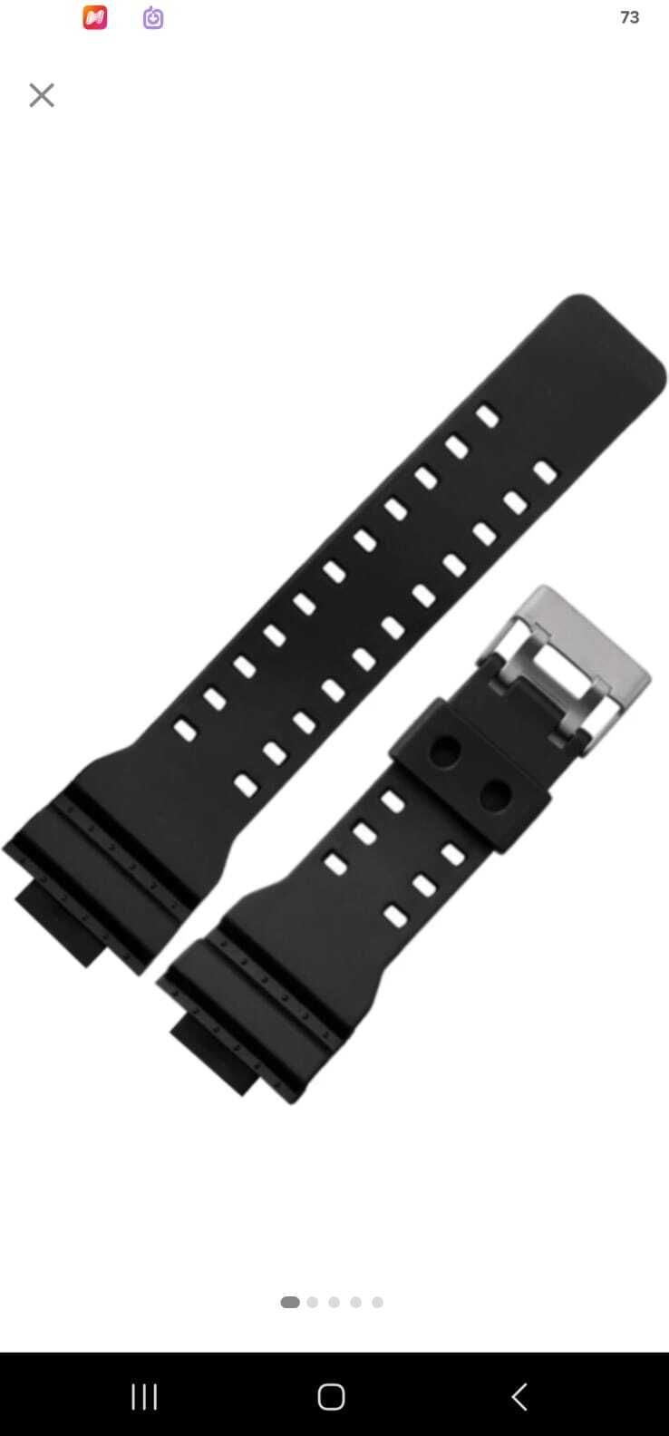 Softo [CDS3]CASIO STRAP BAND FOR MEN 'S G-SHOCK GD-120 .GA-100,GA-100C 16 mm Resin Watch Strap-image-45