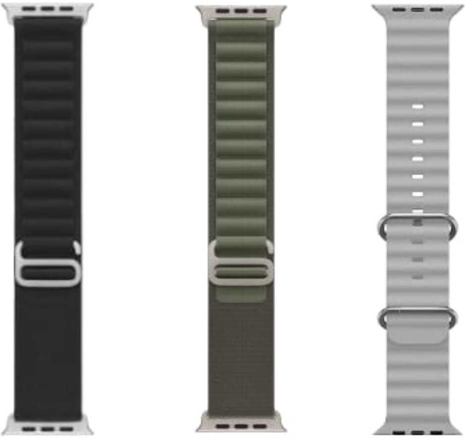 sleon ALP OCN SMARTWATCH STRAP 49 mm Silicone Watch Strap-image-16