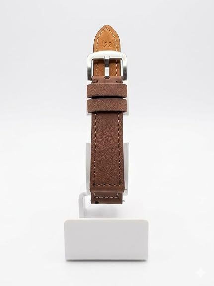 LUBA HIMT Watch Strap, 22mm, Compatible with S-onata and T-imex Luxury Watches 22 mm Synthetic Leather Watch Strap-image-48