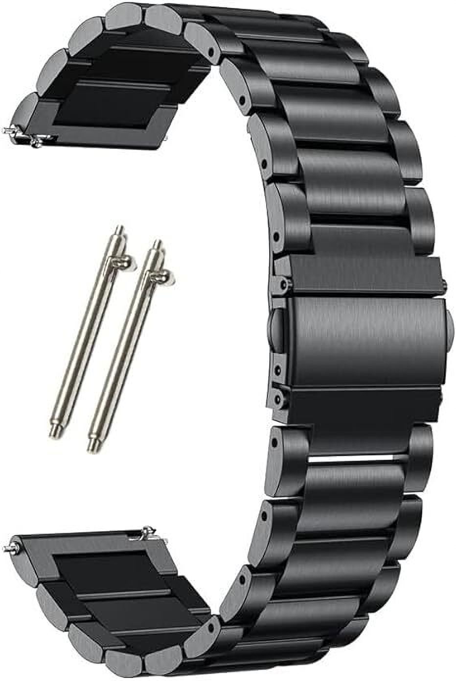 MOBRISTA 20mm Stainless Steel Chain Watch Strap with Magnetic Buckle 20 mm Metal Watch Strap-image-16