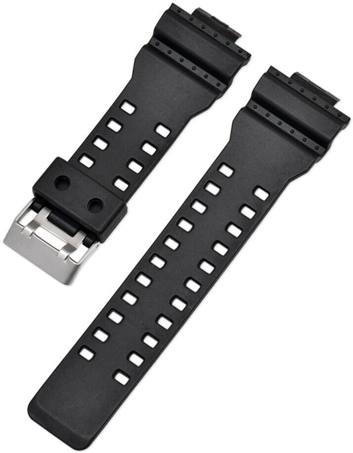 Rayyn WATCH STRAP COMPATIBLE WITH CASIO G-SHOCK GD-120, GA-100, GA-110, GA-100C OTHERS 16 mm Resin Watch Strap-image-4