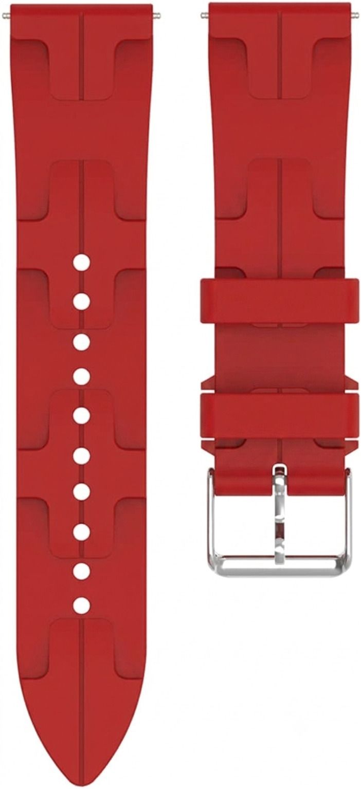 SEHUB RED Soft Silicone Strap for iWatch Ultra 2/Ultra/9/8/7/6/5/4/3/2/SE/SE2 42 mm Silicone Watch Strap-image-7