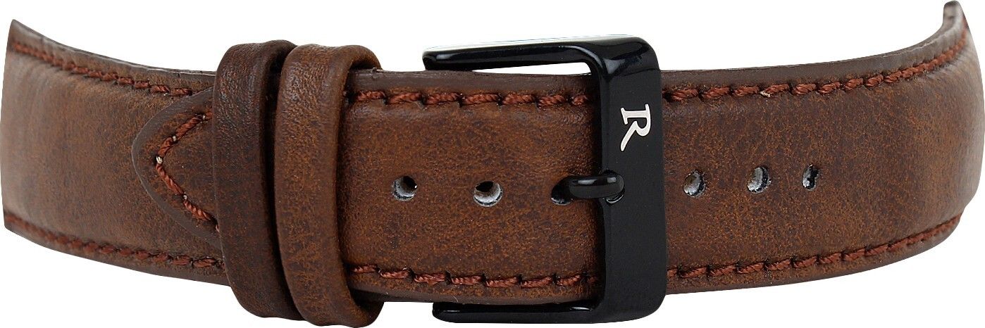 Roycee 9470522 22 mm Synthetic Leather Watch Strap-image-6
