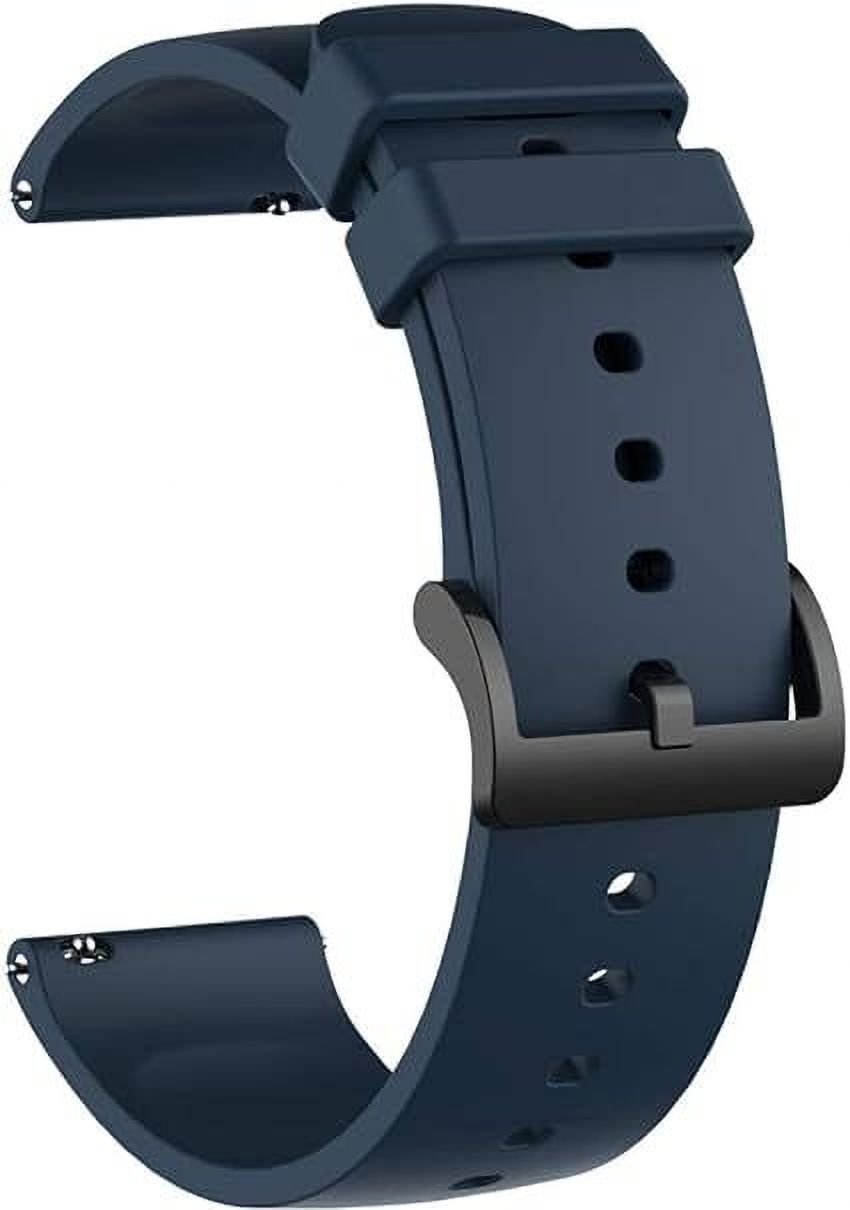 CHG 22mm SmartWatch Strap With Stainless Steel Buckle Compatible With ColorFit 22 mm Silicone Watch Strap-image-9