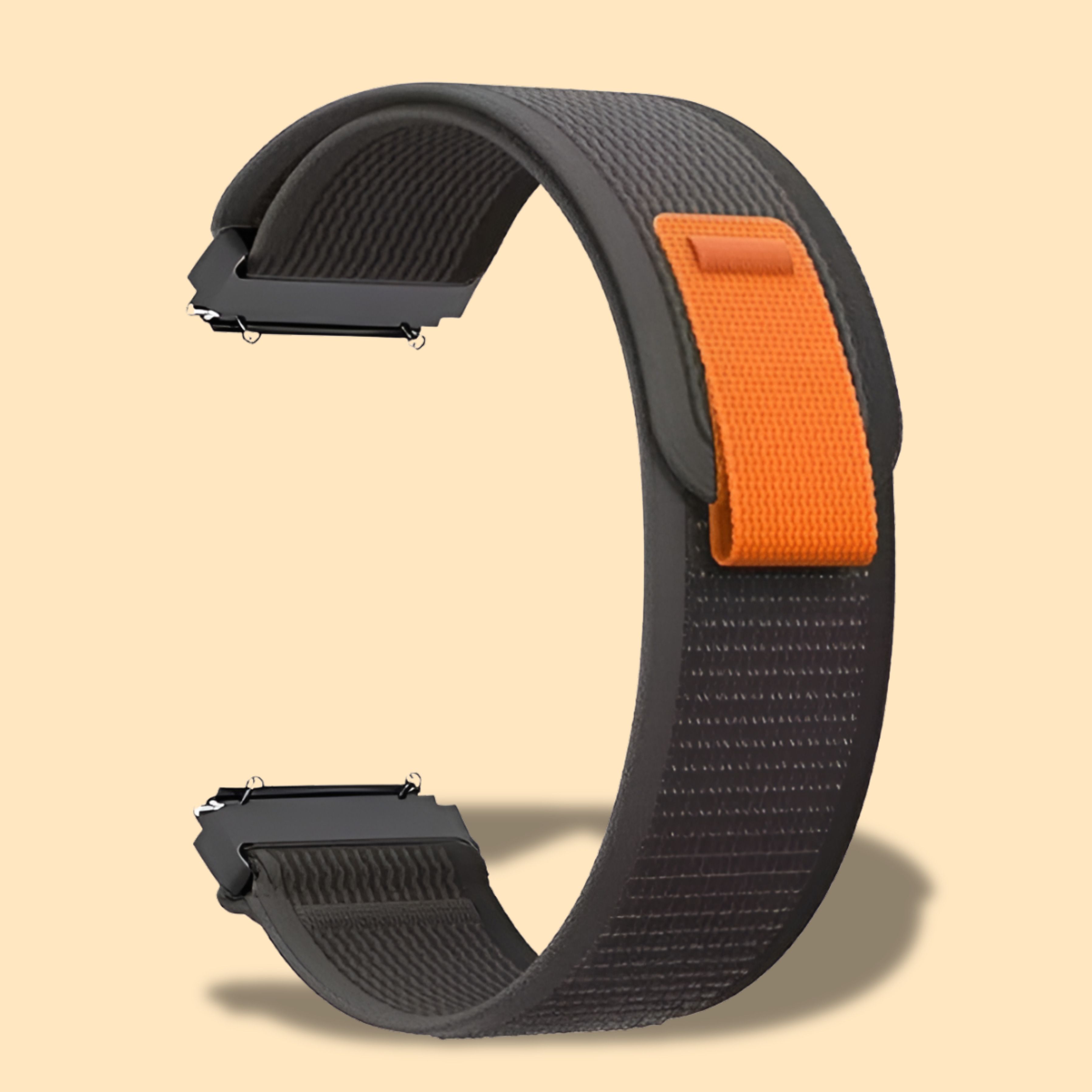 Firetook 22mm Velcro Watch Belt Strap Nylon Trail Loop V4(Compatible Watch List In Photo) 22 mm Fabric Watch Strap-image-9