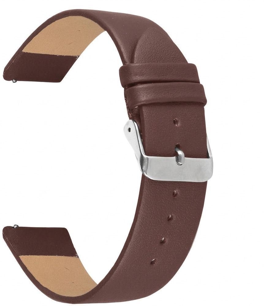 K&T Creation's Premium Leather Strap for Traditional And Smartwatch 22 mm Genuine Leather Watch Strap-image-44