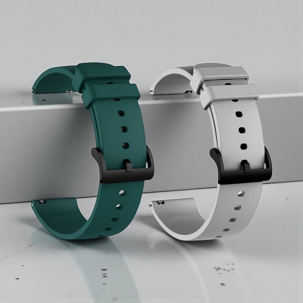 LORENZ Silicone Watch Strap 22 mm Silicone Watch Strap-image-29