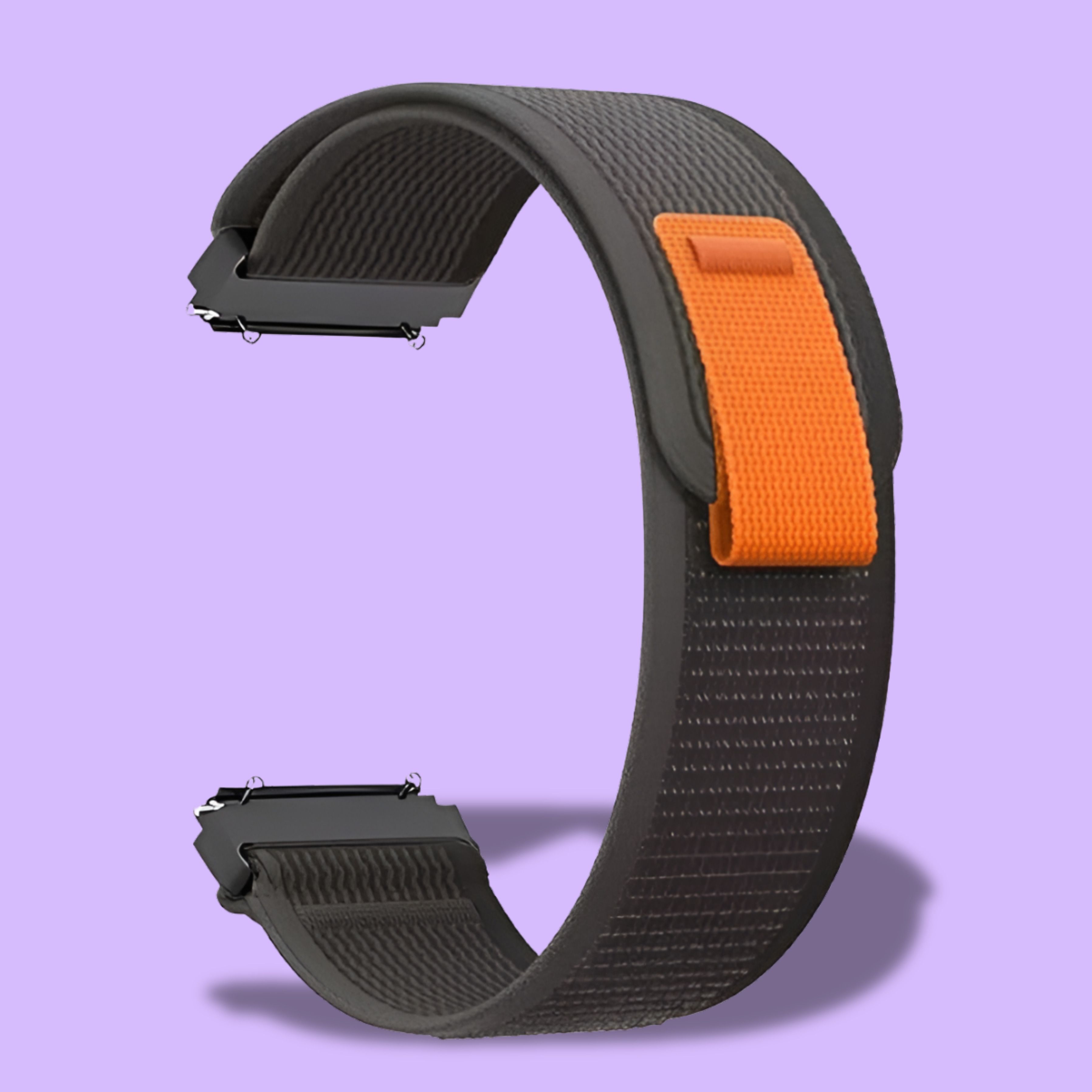 Firetook 22mm Velcro Watch Belt Strap Nylon Trail Loop V9(Compatible Watch List In Photo) 22 mm Fabric Watch Strap-image-21