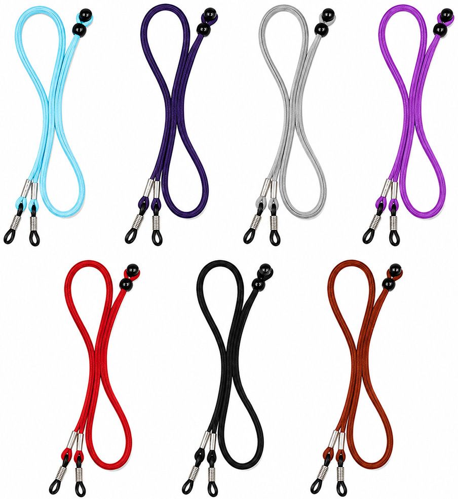 gustave Adjustable suede eyeglass holder straps set for secure daily eyewear use Strap-picture-15