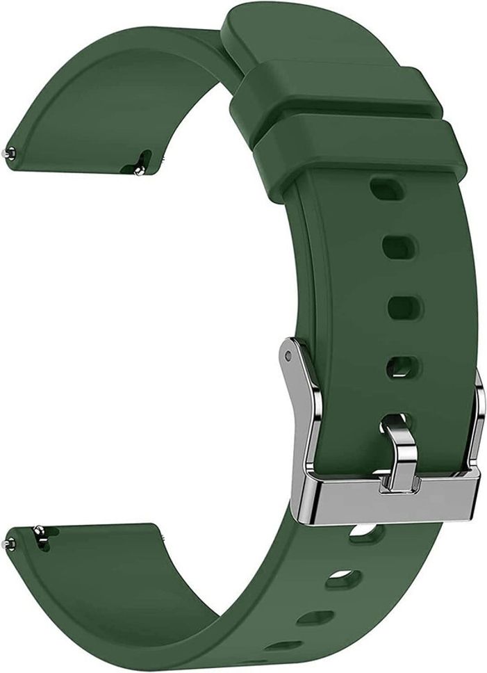 Neupac Watch Strap Green Pack of 1 A 44 mm Silicone Watch Strap-image-8