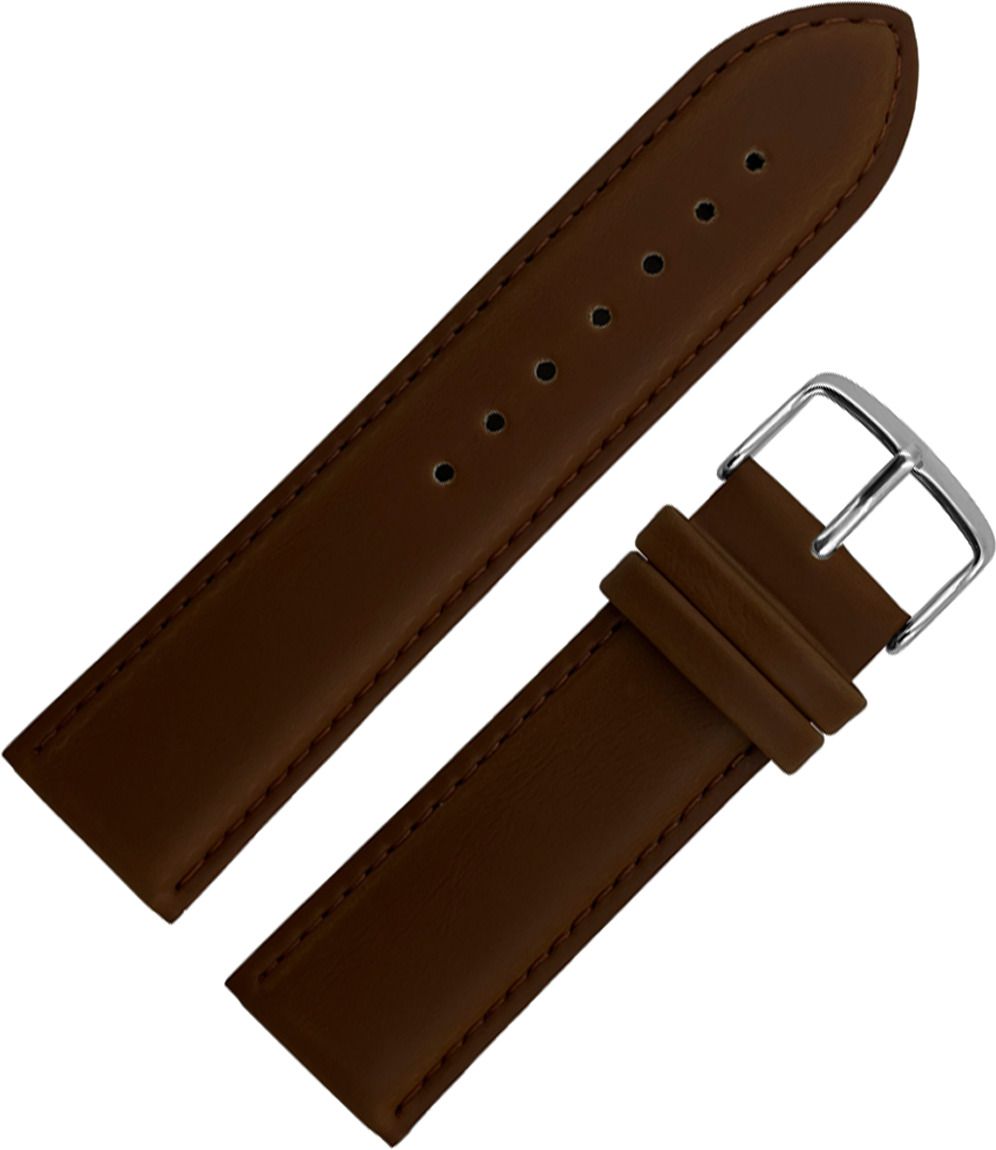 DBLACK [NAGATA] 24 mm Genuine Leather Watch Strap-image-5