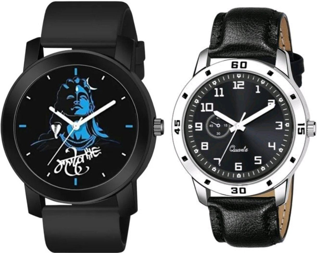 Premium Round Dial Analog Wrist Watch For Men_ Analog Watch - For Men Soft_10_Steel-Leather_9-image-47