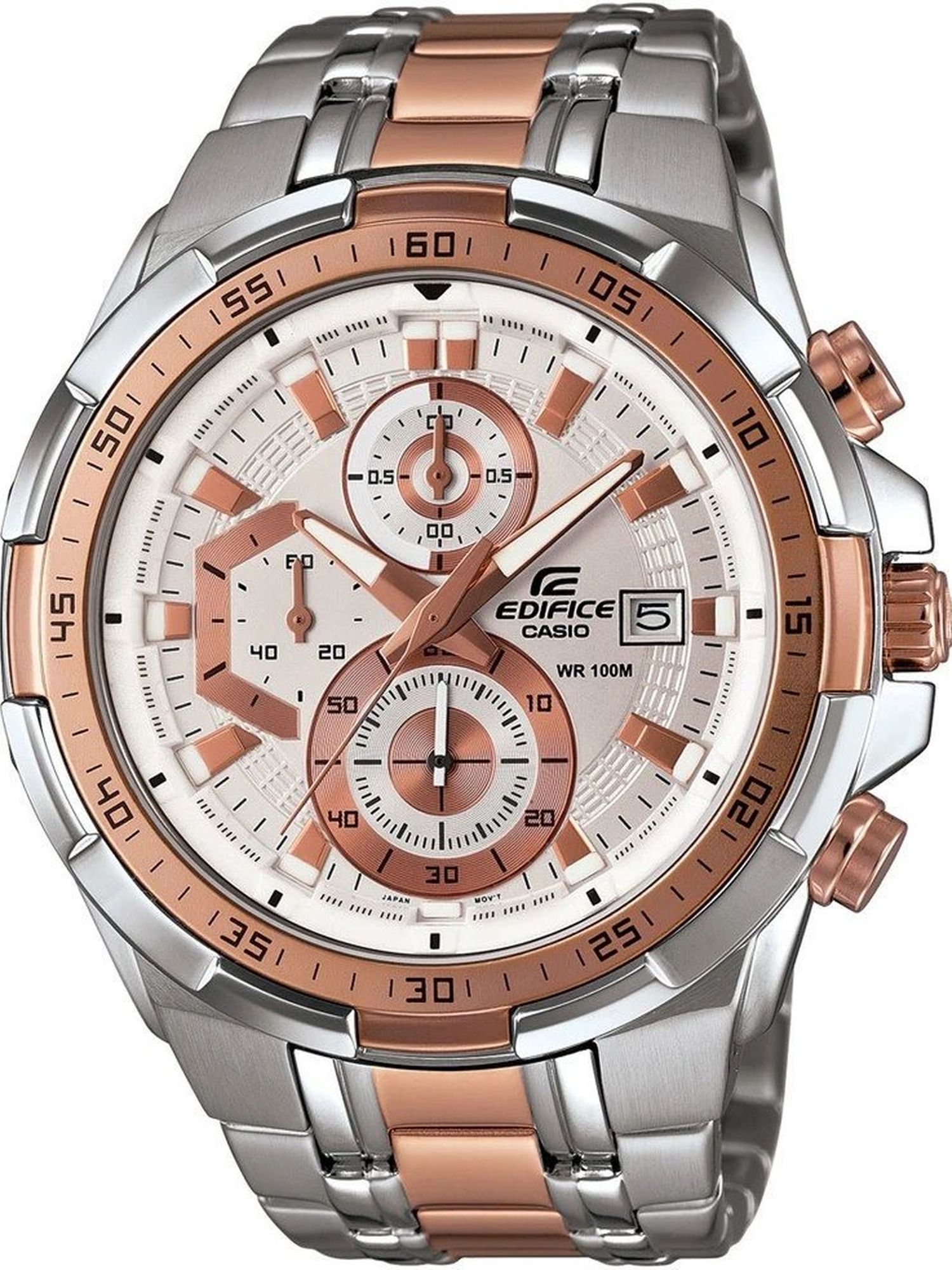 Edifice EFR-539SG-7A5VUDF Dial Dual Tone Stainless Steel Band Analog Watch - For Men EX222-image-41