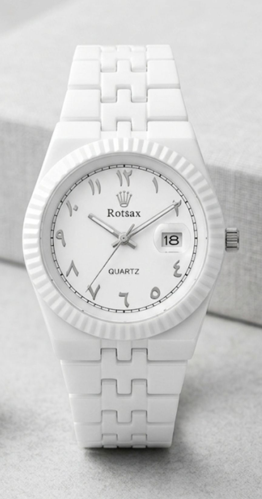 Analog Watch - For Men White romex date working watch-image-34