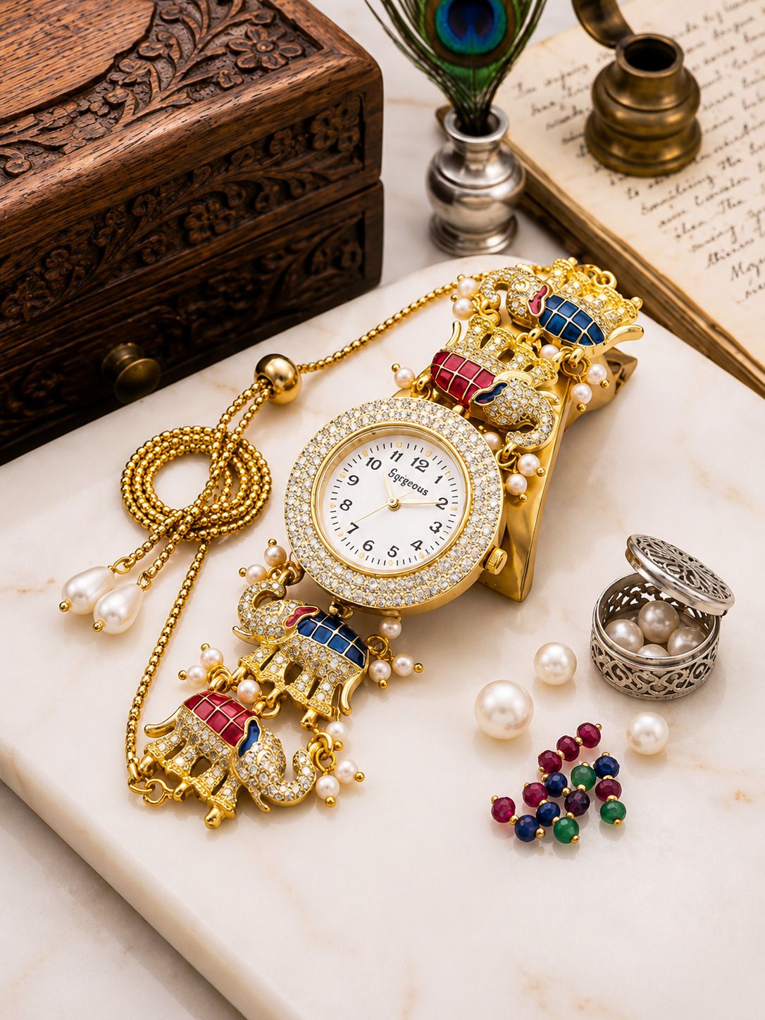 Analog Watch - For Women YLMC_2LWCH_BLUEPINK_HATHI_02-image-49