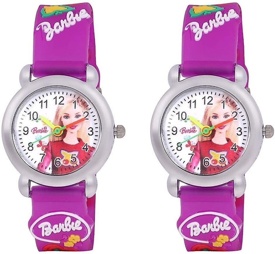 filsfa Analog Watch - For Girls NEW_FK_Barbi purple pack of 2-picture-21