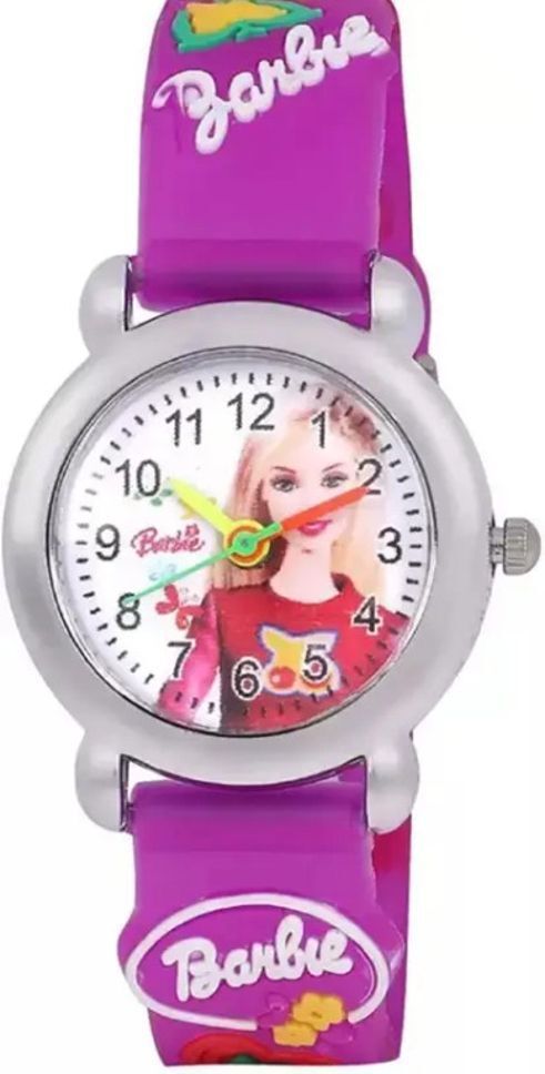 filsfa Kids Watch Analog Watch - For Girls NEW_FK_puple barbie watch1p-picture-34