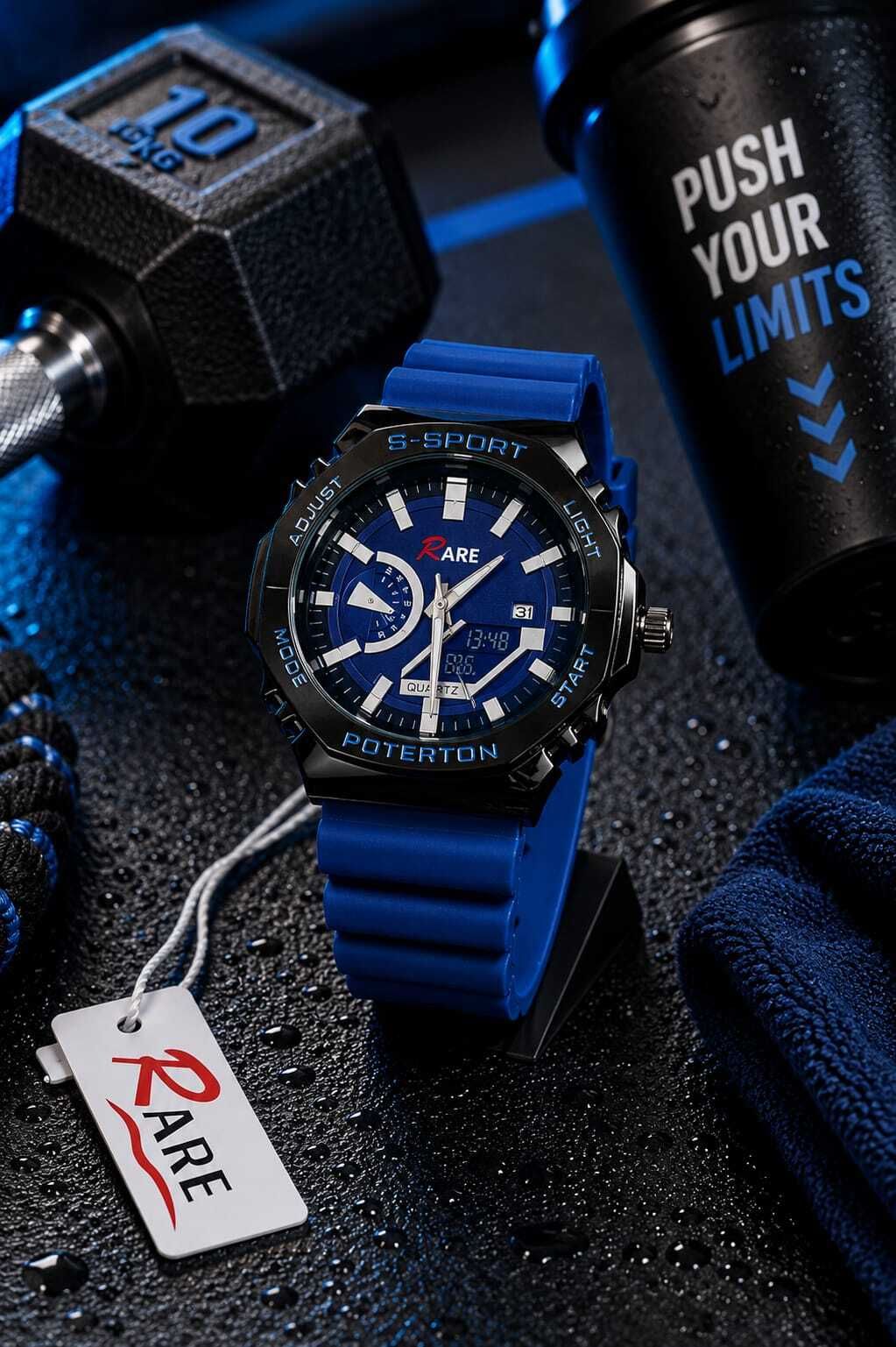 Analog-Digital Watch - For Men S Sport Shock cabon core guard anlog watch for mens andboy S 1414-image-42