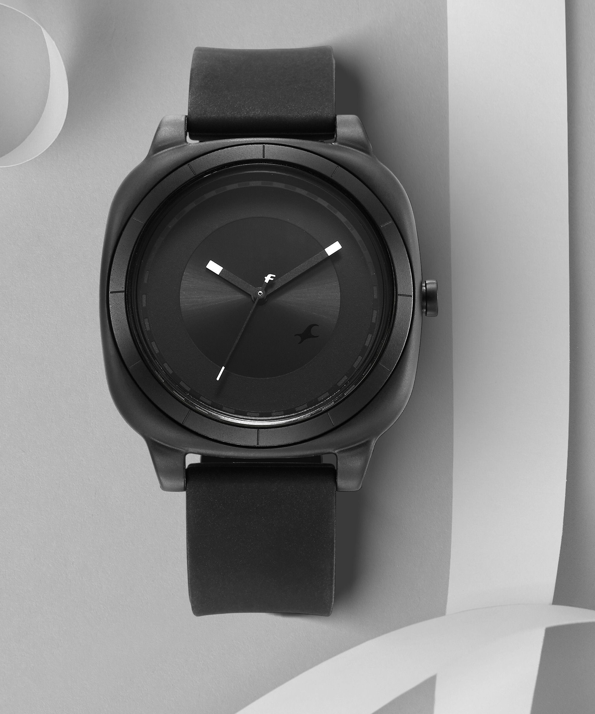Hype All Black Analog Watch - For Men & Women 68034PP01W-image-12