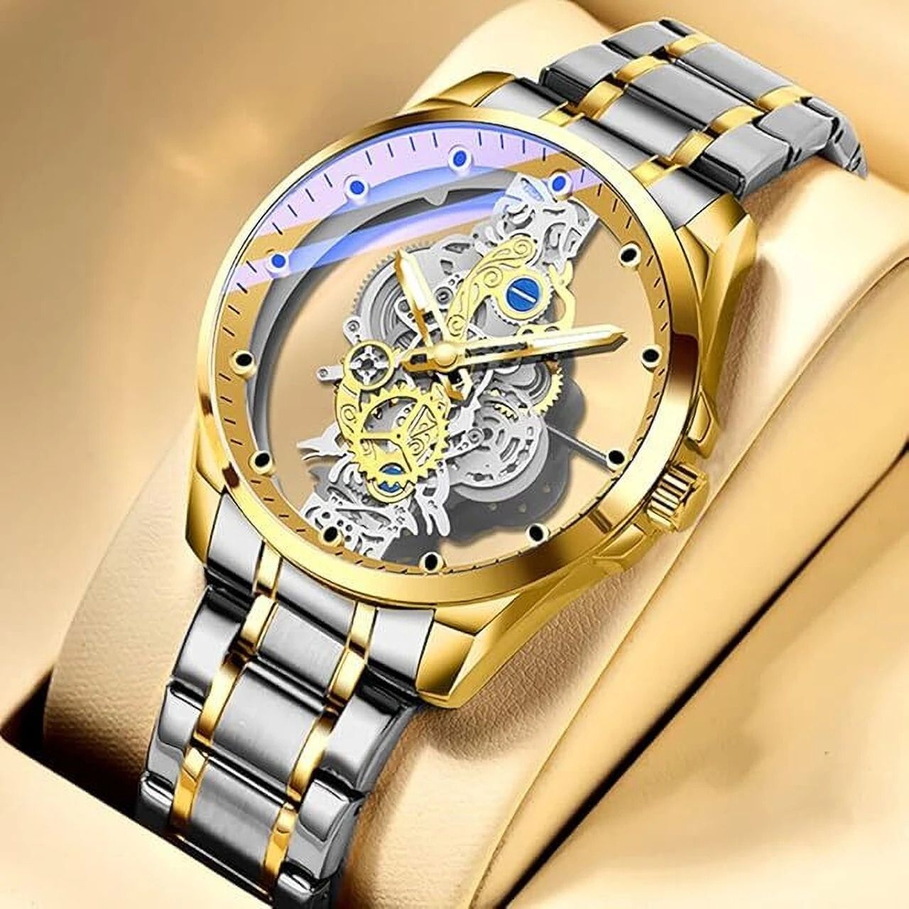 classymen ClaasyMen Premium Skeleton Series Analog Watch for Men Analog Watch - For Men Skeleton Series Premium Watch-picture-17