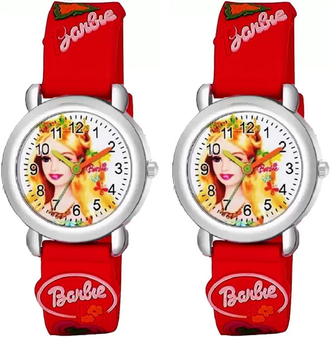 filsfa Analog Watch - For Boys & Girls NEW_FK_Barbi Red pack of 2-picture-5
