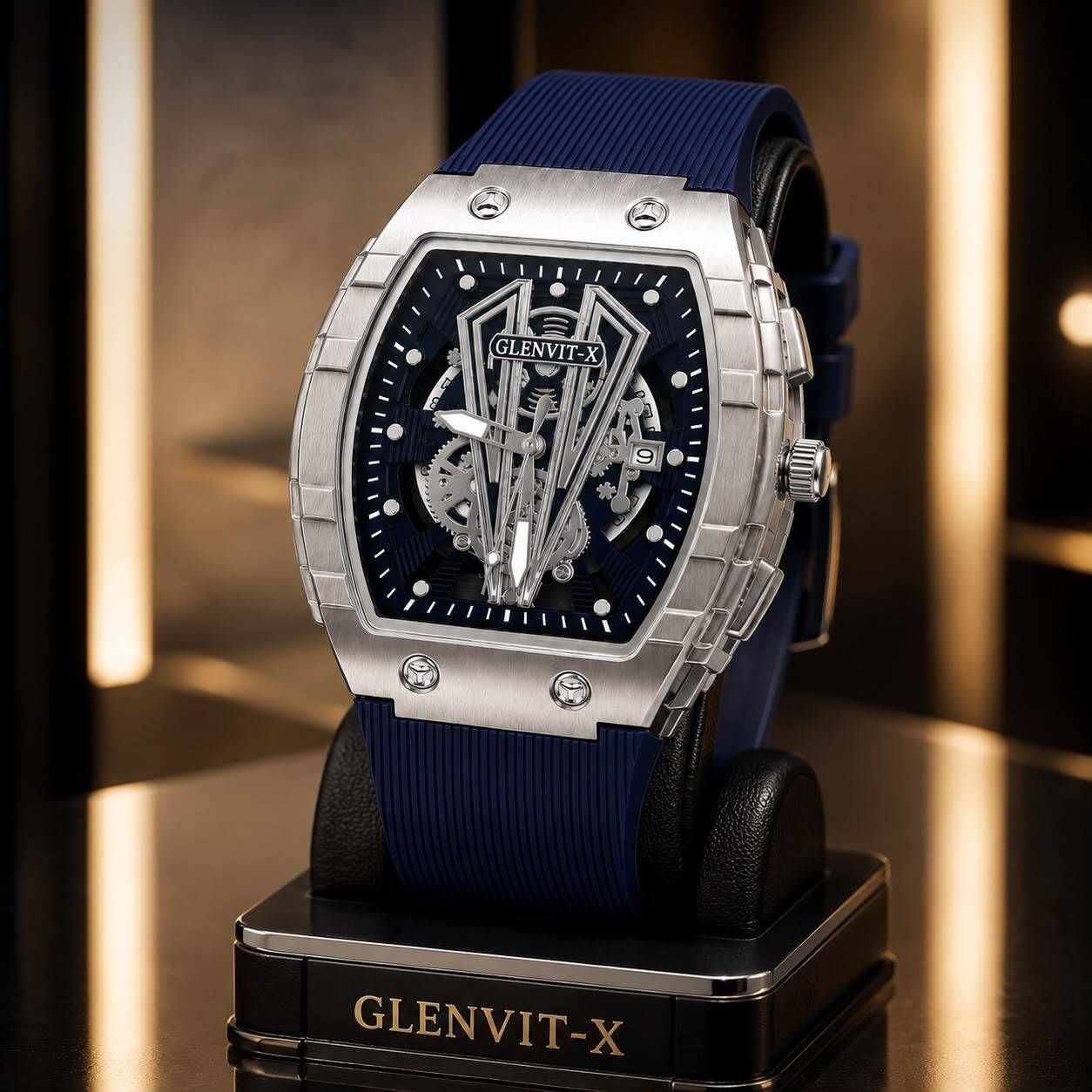 Men's Premium Blue Stylish Analog Wrist Watch Analog Watch - For Men And Boys 502-image-38