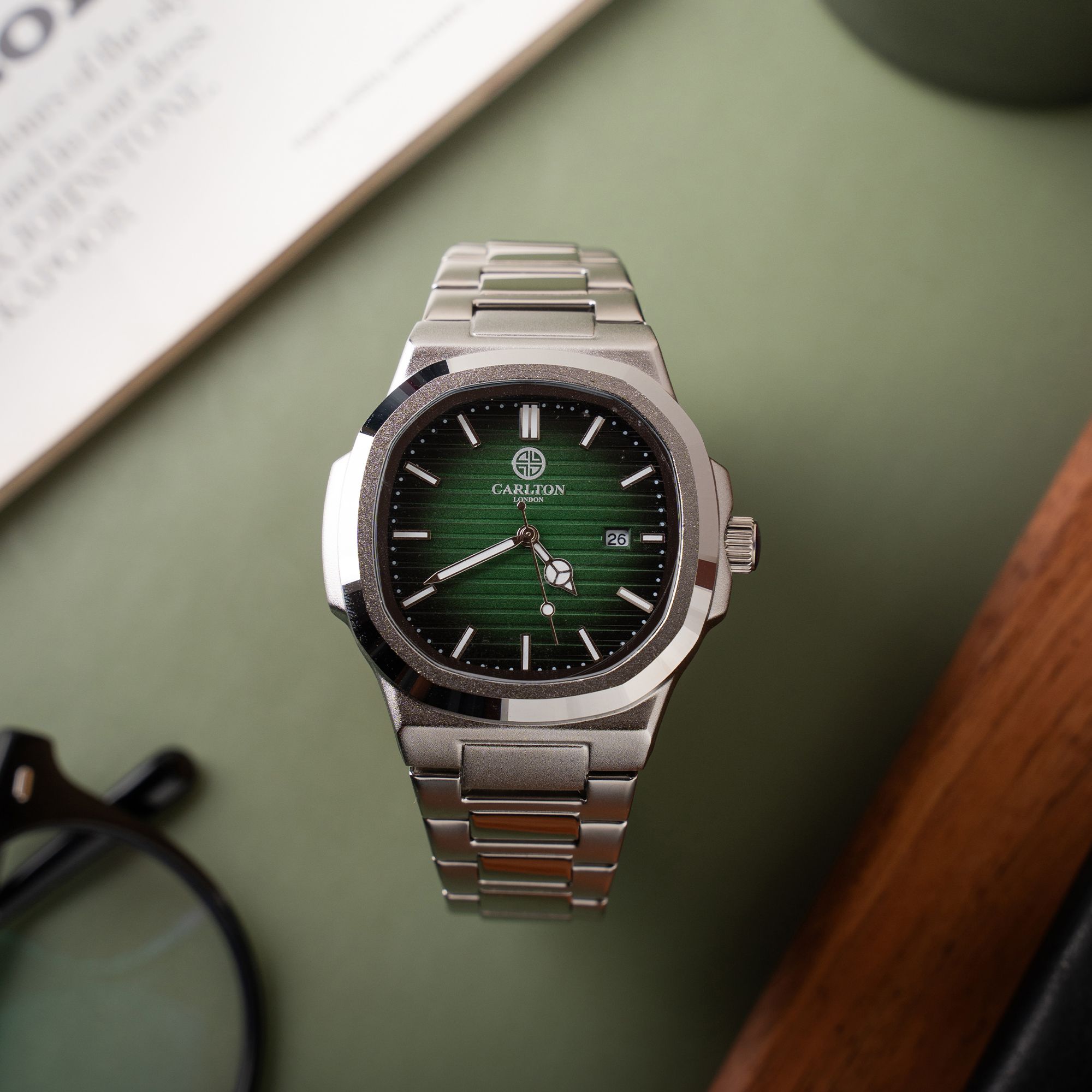 carlton london Arthur Analog Watch - For Men CLSGRNNM-picture-17