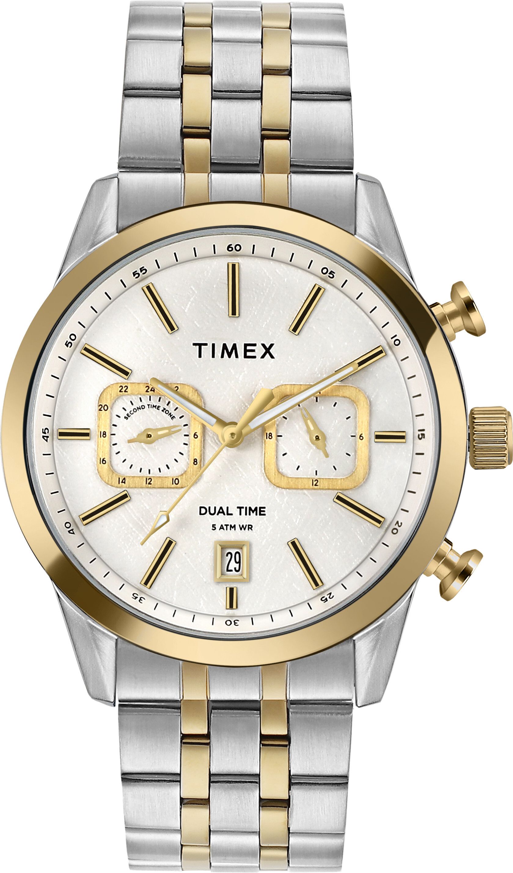 timex Chronograph Dual Time Silver Dial Analog Watch - For Men TWEG17609-picture-10