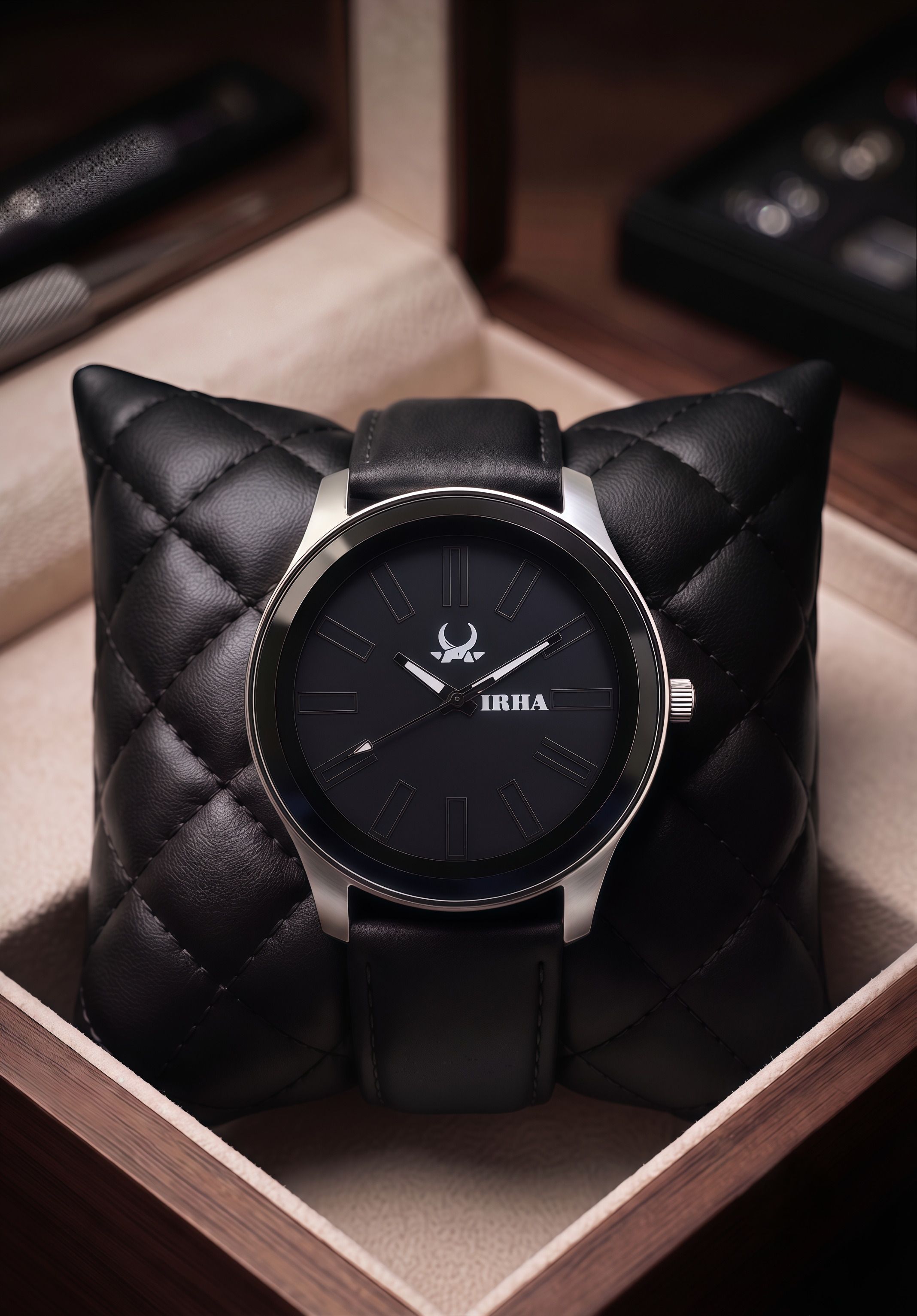 irha Analog Watch - For Men 25_LTHR_E_BLACK-picture-40