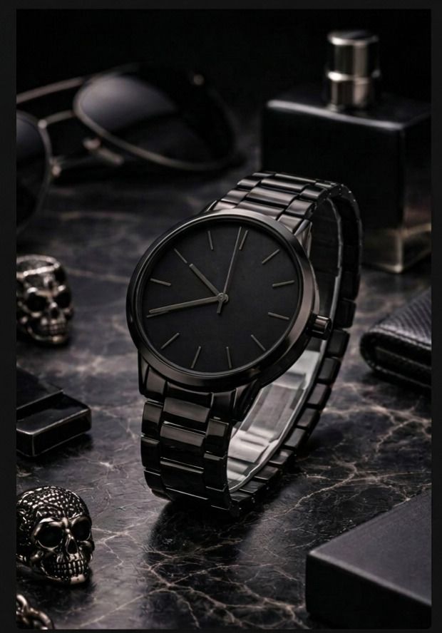 Elegant Silver Metal Strap Analog Watch for Men Analog Watch - For Men Elegant Silver Metal Strap Analog Watch for Men-image-34