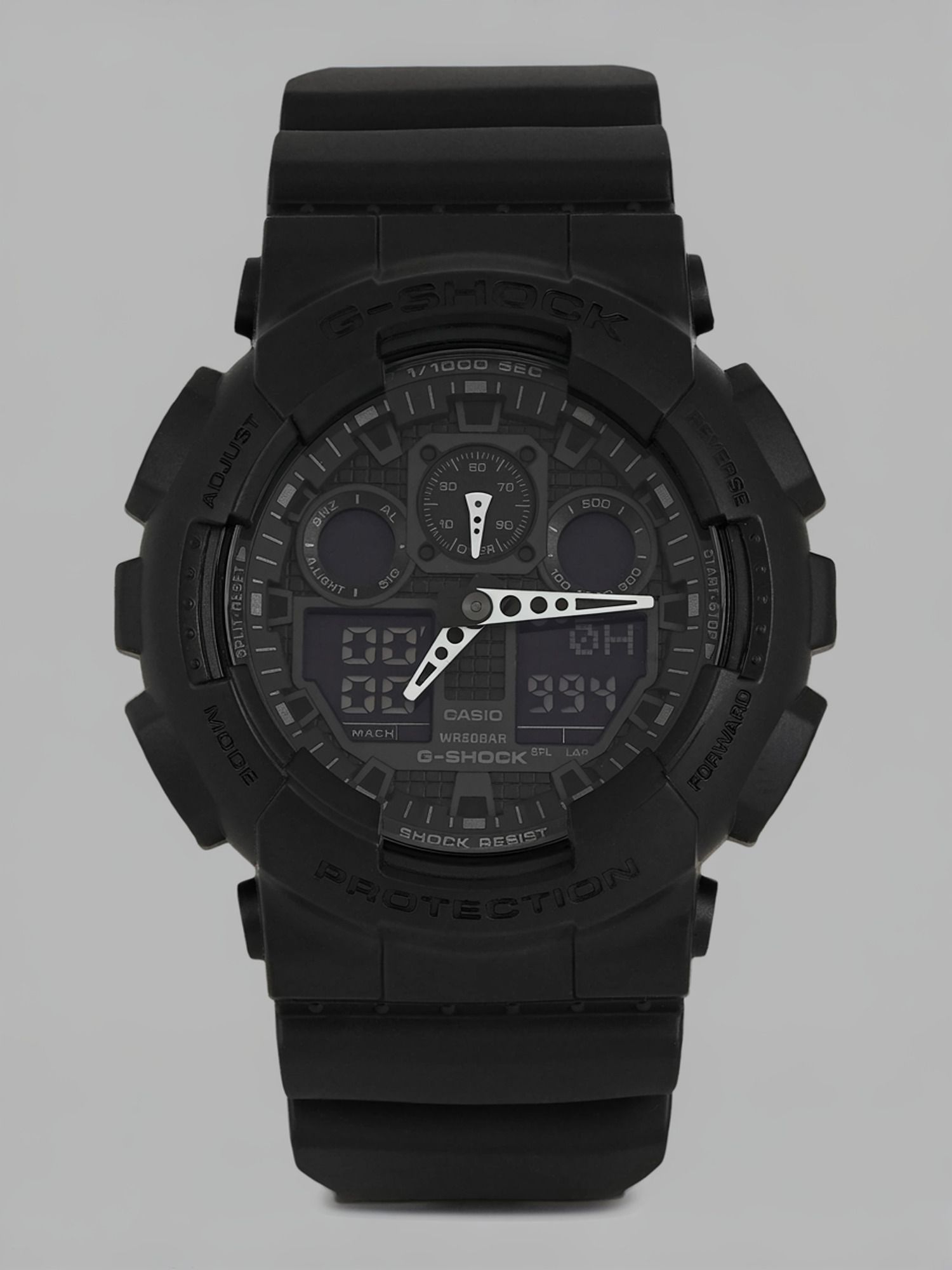 G-SHOCK GA-100-1A1HDR Black Dial Resin Strap Analog-Digital Watch - For Men G270-image-39