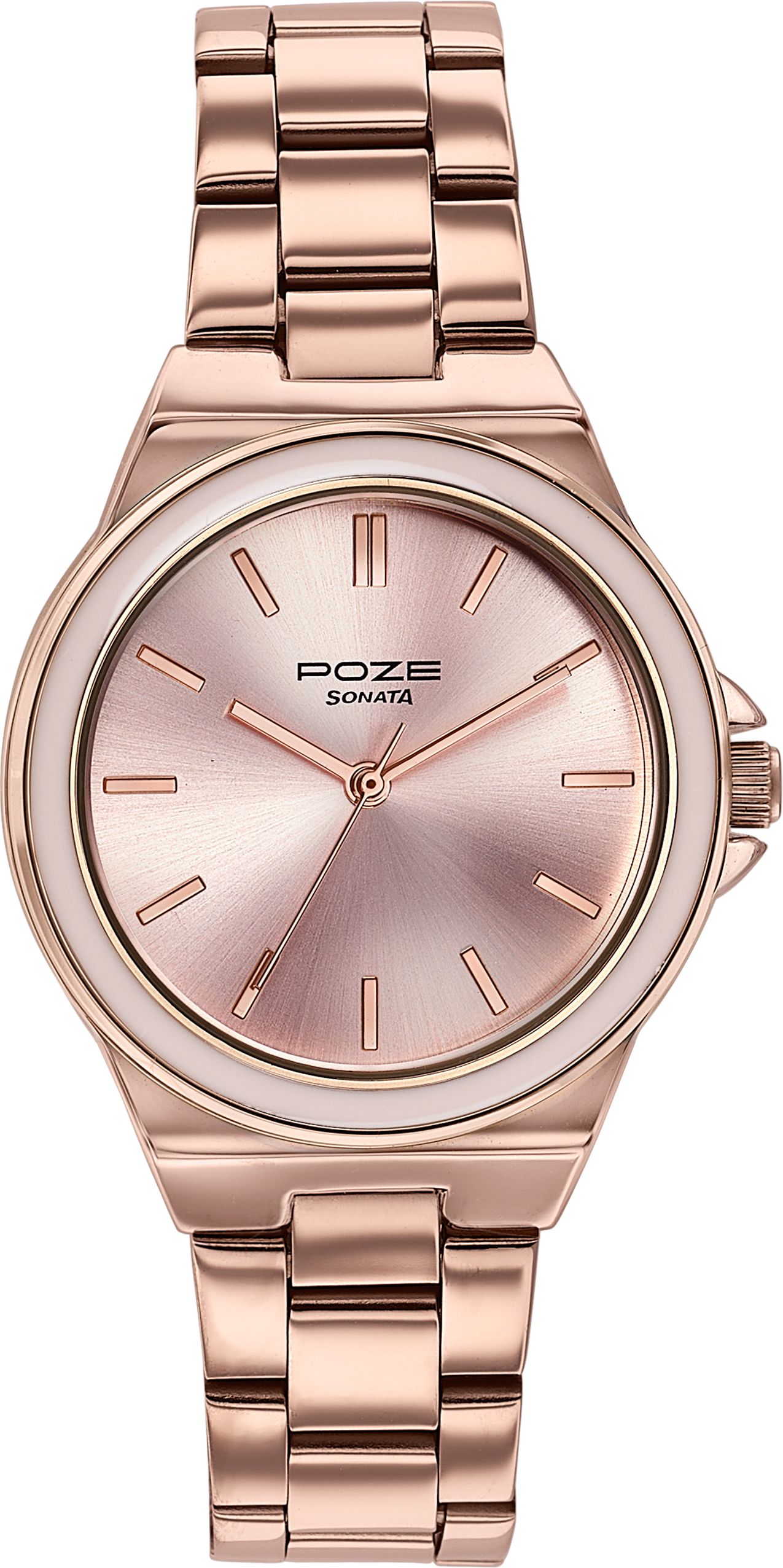 Sonata drop 5 from Poze Quartz Pink Dial Women's Watch / Analog Watch - For Women SP80121KM01W-picture-12