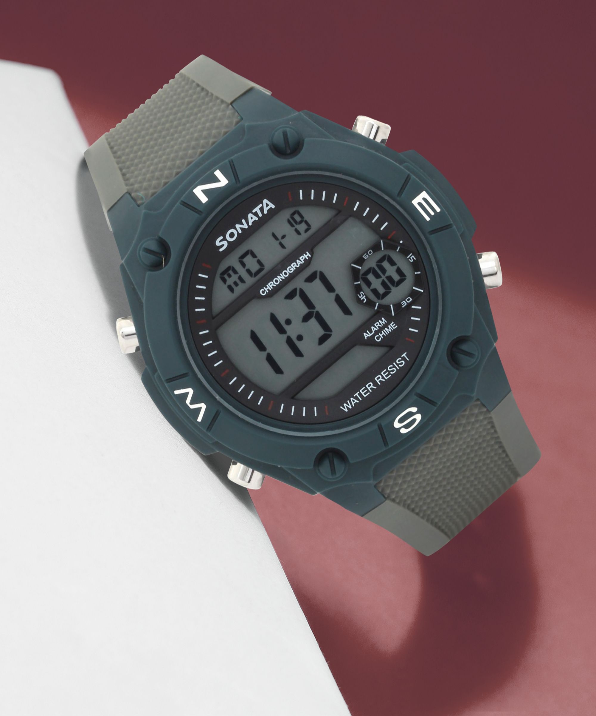SF - Sporty Digital Watch- For Men NH77033PP01-image-6