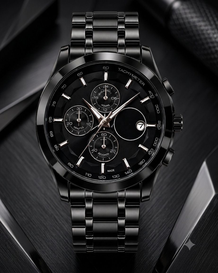 CR-8042 Analog Watch - For Men CR-8042-BLK-image-35